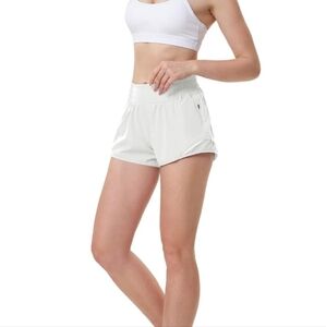White Athletic Shorts for Active Days